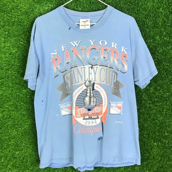 Artex Other - Vintage NHL New York Rangers Stanley Cup 94’ Champion Hockey Tee Shirt